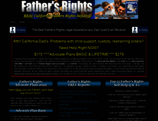 fathers-rights-california.com screenshot