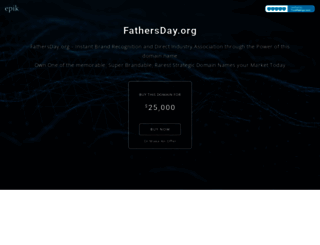 fathersday.org screenshot