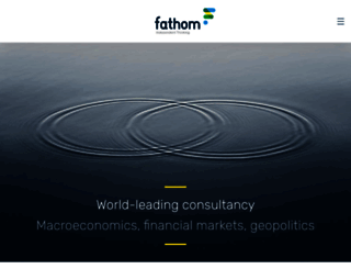 fathom-consulting.com screenshot
