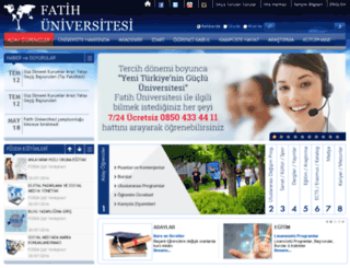 fatih.edu.tr screenshot