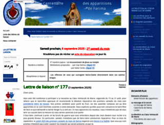 fatima100.fr screenshot