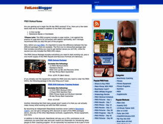 fatlossblogger.com screenshot