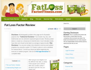 fatlossfactorfitness.com screenshot