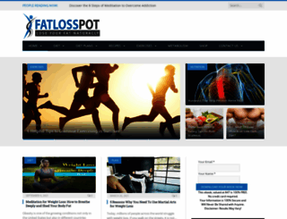 fatlosspot.com screenshot