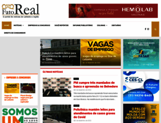 fatoreal.com.br screenshot