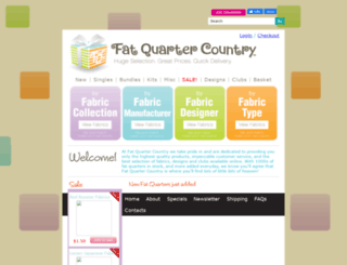fatquartercountry.com screenshot