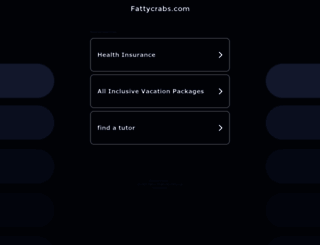 fattycrabs.com screenshot