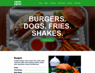 fattypattyrestaurants.com screenshot
