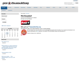 fau-duesseldorf.org screenshot