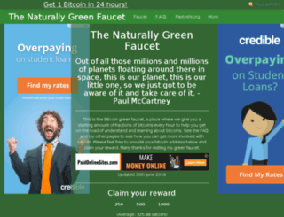 faucet.green screenshot