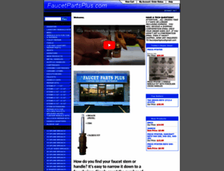 faucetpartsplus.com screenshot