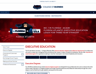 fauexecutiveprograms.com screenshot