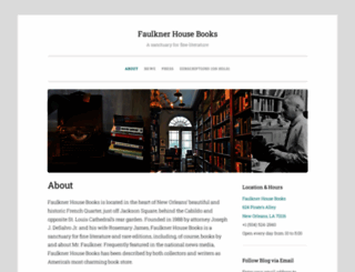 faulknerhousebooks.com screenshot