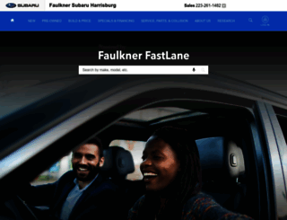 faulknersubaruharrisburg.com screenshot