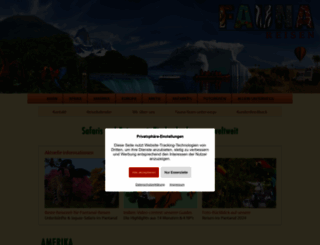 fauna-reisen.de screenshot