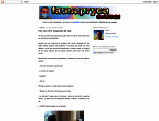 faunapryca.com screenshot
