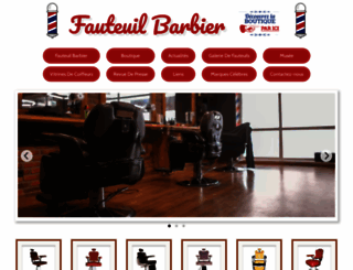 fauteuil-barbier.com screenshot