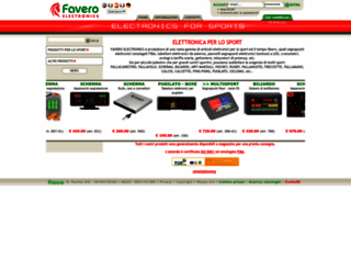 favero.com screenshot