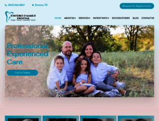 faverofamilydental.com screenshot