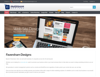 favershamdesigns.co.uk screenshot