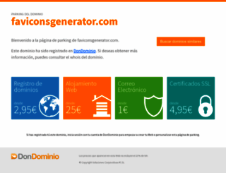 faviconsgenerator.com screenshot