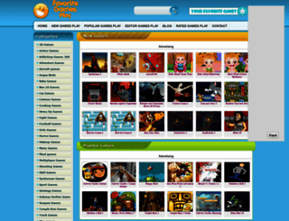 favoritegamesplay.com screenshot