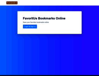 favoritus.com screenshot