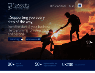fawcetts.co.uk screenshot