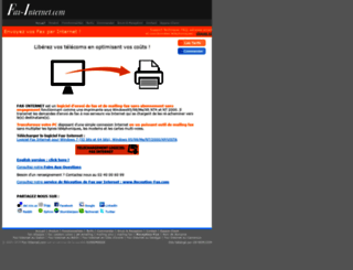 fax-internet.com screenshot
