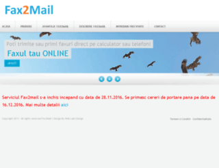 fax2mail.ro screenshot