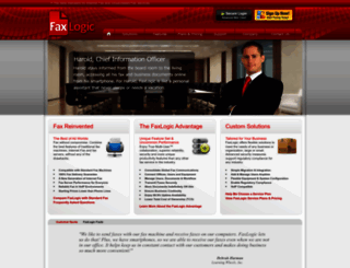faxlogic.com screenshot