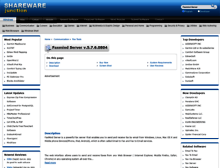 faxmind-server.sharewarejunction.com screenshot