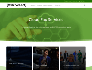 faxserver.net screenshot