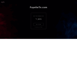fayettetn.com screenshot