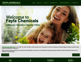fayfachemicals.com screenshot