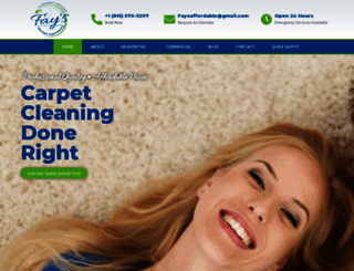 faysaffordablecarpetcleaning.com screenshot