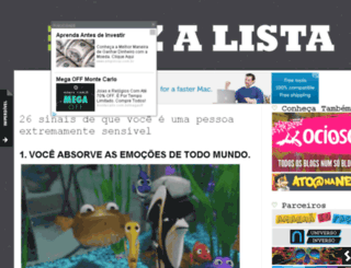 fazalista.com.br screenshot