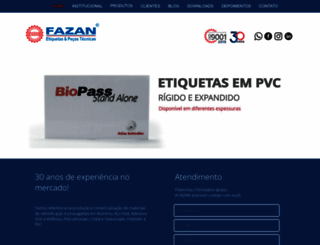 fazanetiquetas.com.br screenshot