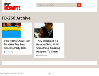 fb-266.dailymegabyte.com screenshot