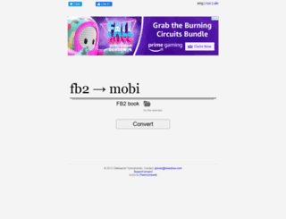 fb2mobi.com screenshot