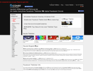 fbcover.de screenshot