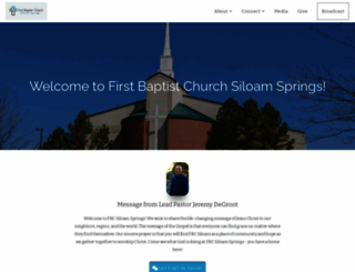 fbcsiloam.com screenshot