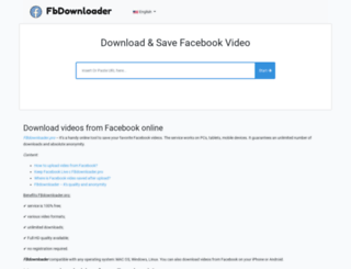 fbdownloader.pro screenshot