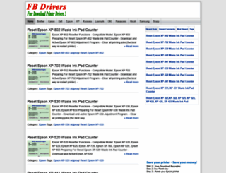 fbdrivers.com screenshot