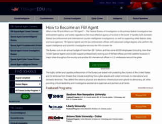 fbiagentedu.org screenshot