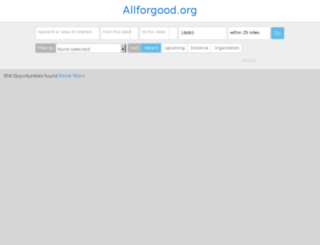 fbla.allforgood.org screenshot
