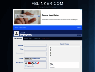 fblinker.com screenshot