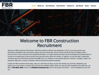 fbrrecruitment.com screenshot