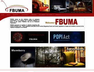 fbuma.co.za screenshot