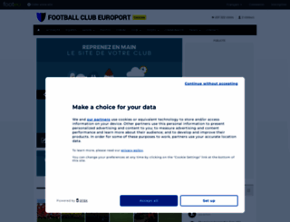 fc-europort.footeo.com screenshot